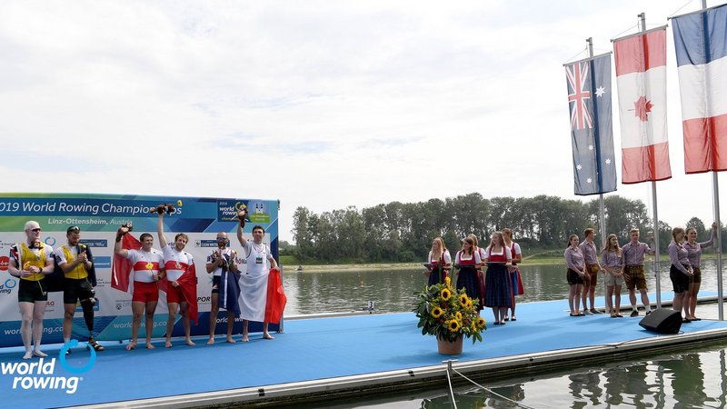 Ruder WM in Ottensheim