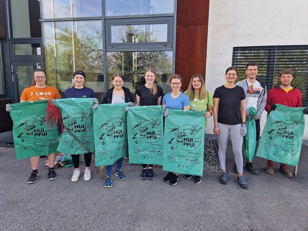 Flurreinigung - Hui statt Pfui!