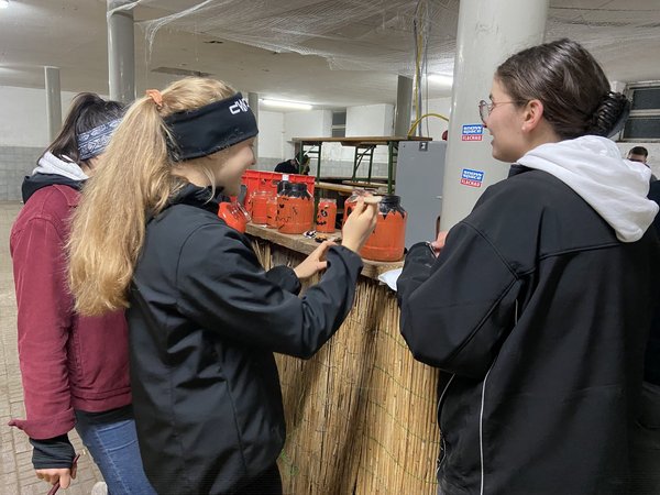Halloweenparty auf- und abbauen