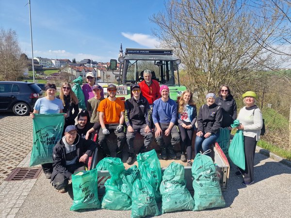 Flurreiningungsaktion - Hui statt pfui und fortgeh
